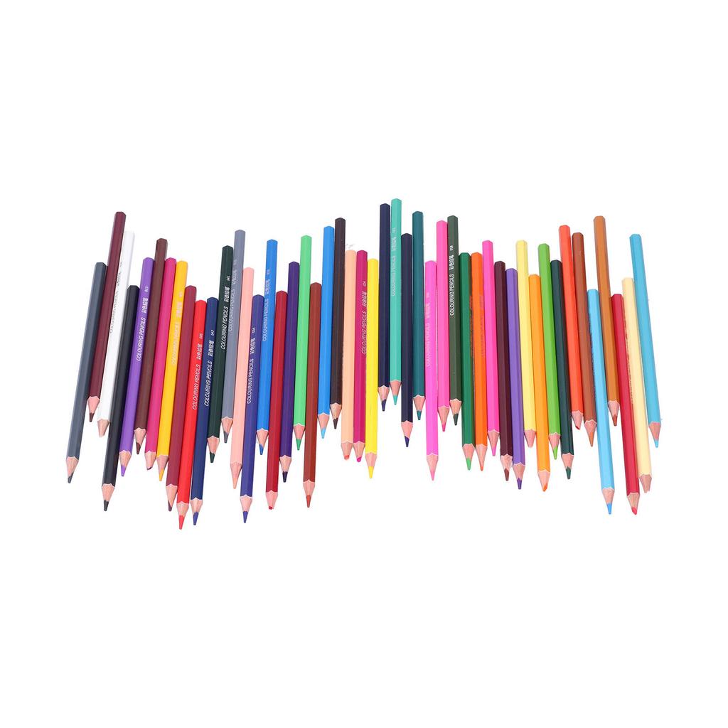 48 Stück Aquarellstifte Leuchtende Farben 3,3 mm Leichte Identifizierung Farbstiftset für Schüler Künstler