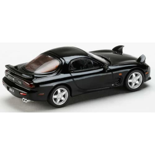HJ64 1/64 Scale Infini RX-7 (FD3S) TYPE RS Brilliant Black Finished Model