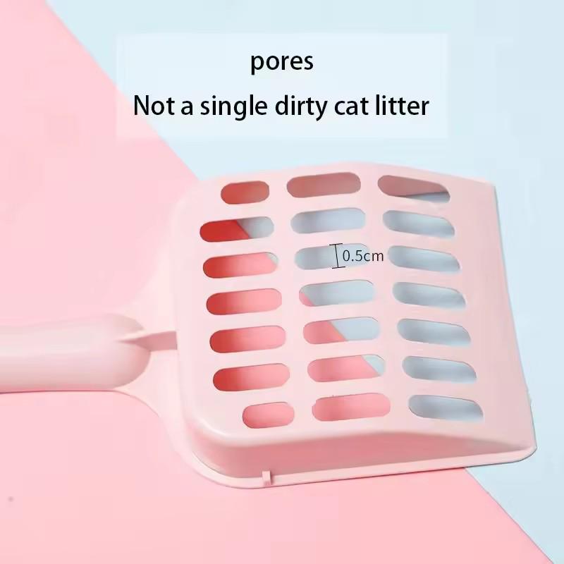 Durable Plastic Pet Supplies Cat Litter Scoop Large Capacity Quick Screening Tool For Cat Litter Box Pet Cleaning Accessory