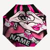 Personalized Name Monster High Draculaura Print Umbrella - Automatic Open/Close, Eight-Rib Durable Frame, Automatic Folding Umbrella