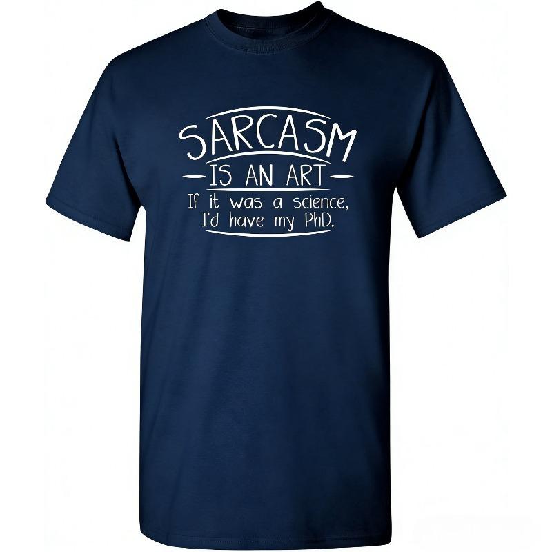 Summer Funny T-Shirts for Men's Casual Slim Fit Round Neck Comfortable of Sweat Absorbent Durable Stitching Harajuku Streetwear