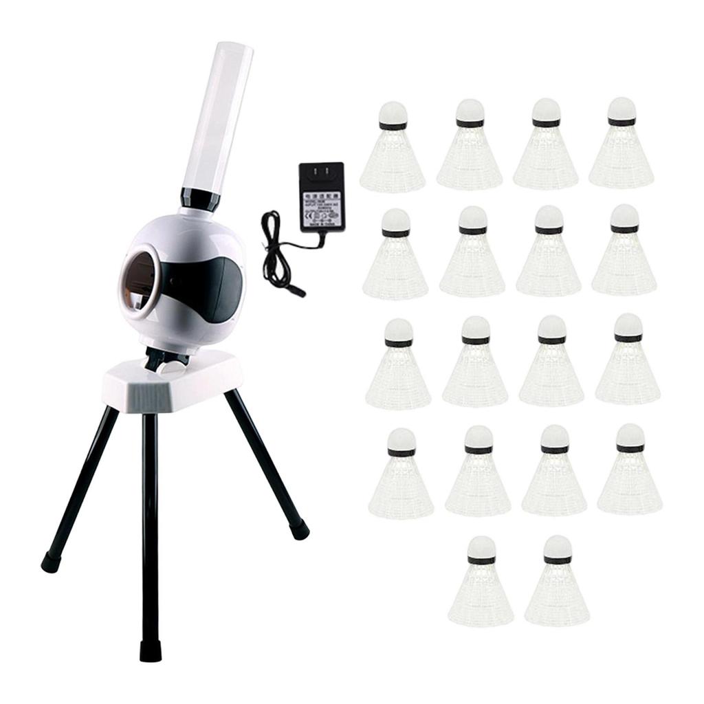 1 Automatic Badminton Serving Machine Robot Portable PVC Practice Device Suitable for
