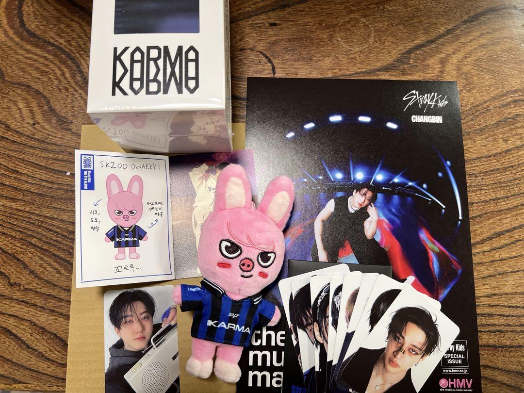 

[USED] Stray Kids KARMA SKZOOver. Tue, Tue and Changbin