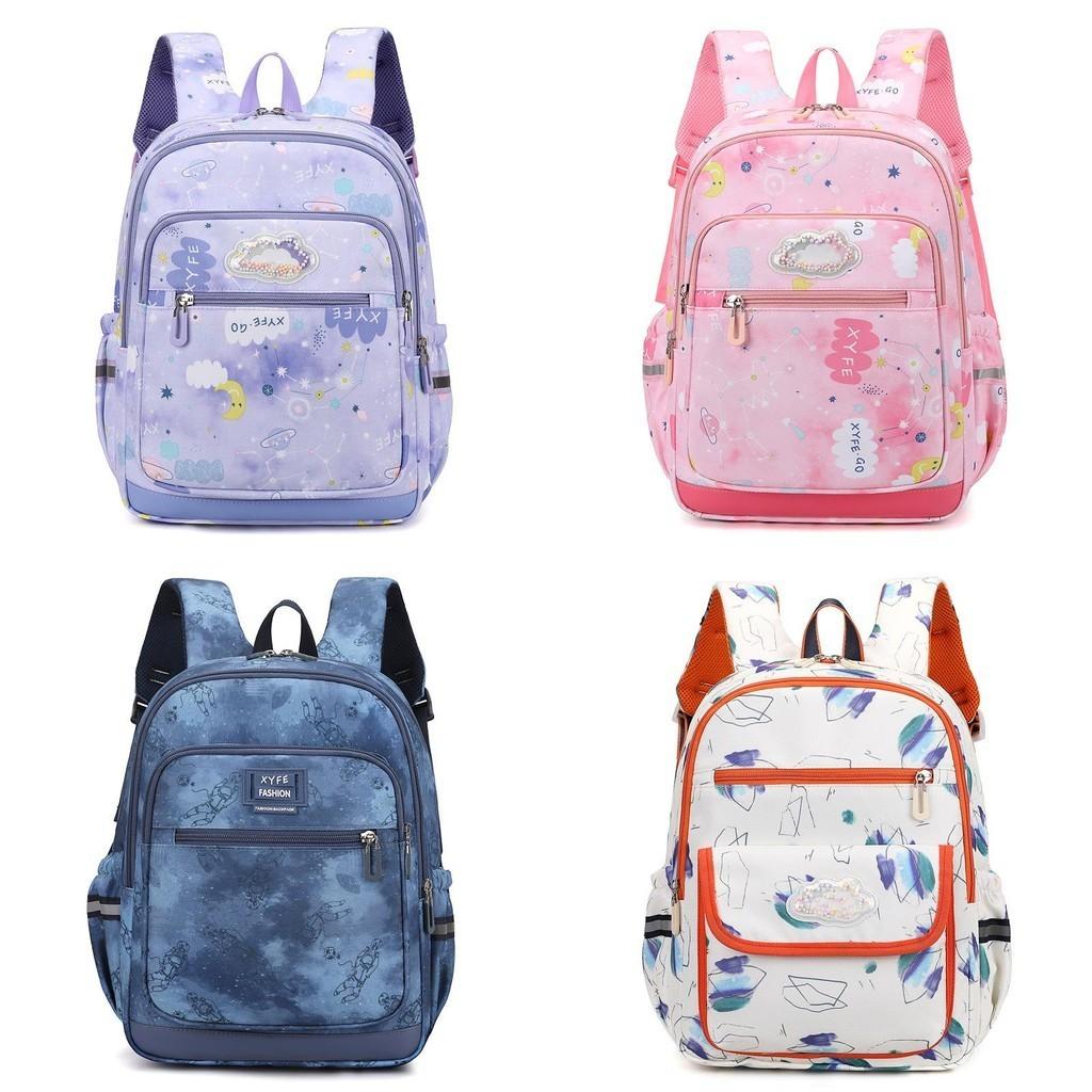 Cute And Trendy Nylon Preschool Backpack With Cartoon Design And Lightweight Comfort