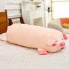 Cuscino da Divano a Forma di Maialino Cartone Animato con Cotone PP Peluche Morbido per Bambini e Ragazzi