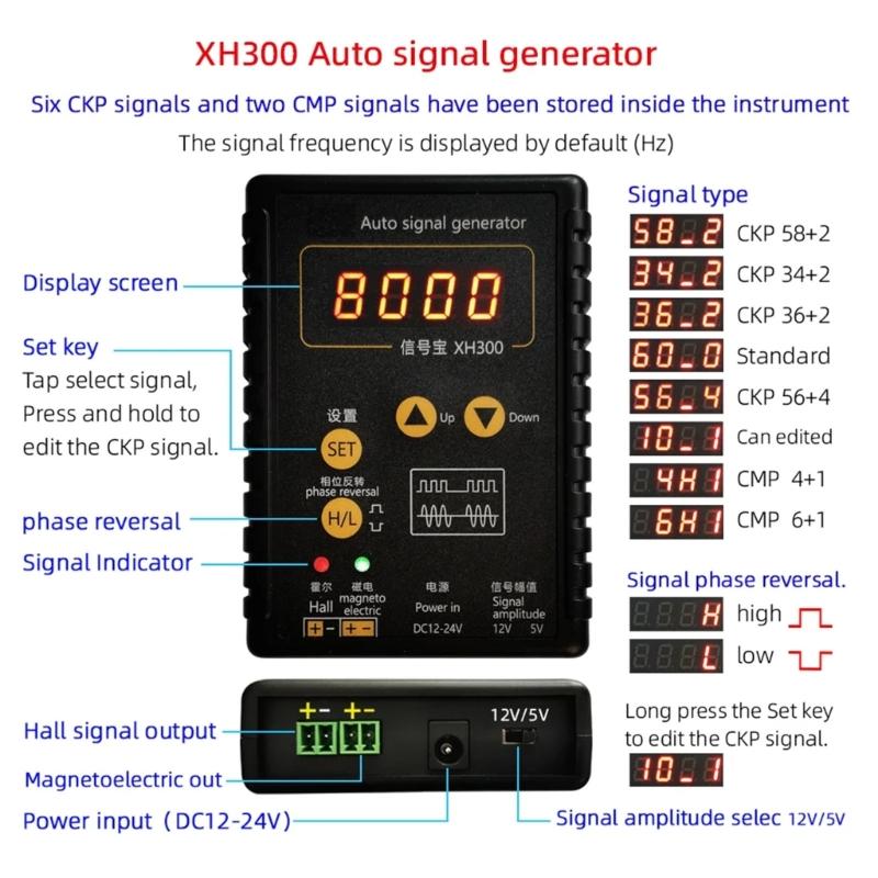 High Precisions Auto Signal Generator Precise Signal Simulation for Efficient Engine Troubleshooting & System Testing