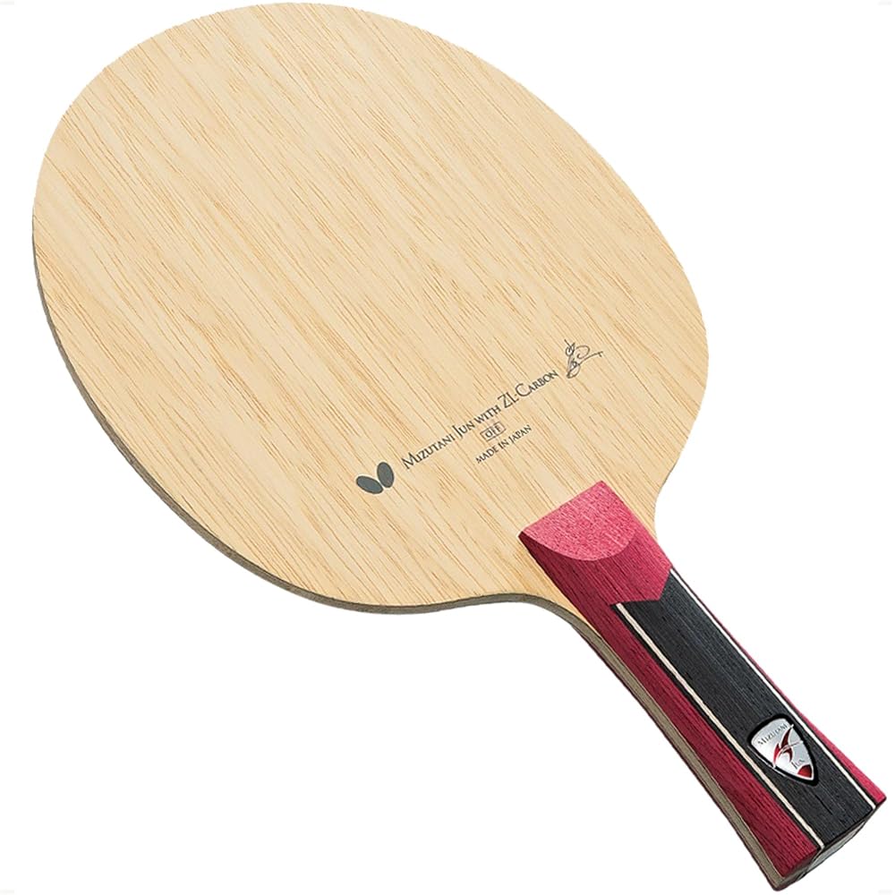 Butterfly ZLC FL Table Tennis Racket Jun Mizutani Shakehand Flared Grip Attack Style 36611