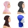 Women's Breathable Modal Muslim Islamic Solid Color Hijab Neck Head Under Scarf Cap For Ramadan