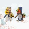 Denim Rudolph Plush Toy Pumpkin Harvest Festival Maple Leaf Faceless Dwarf Thanksgiving Autumn Color Doll Decoration