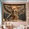3D Visual Effects Battle Angel Tapestry-Perfect Living Room Bedroom Office Decorative Wall Tapestry 150x230cm