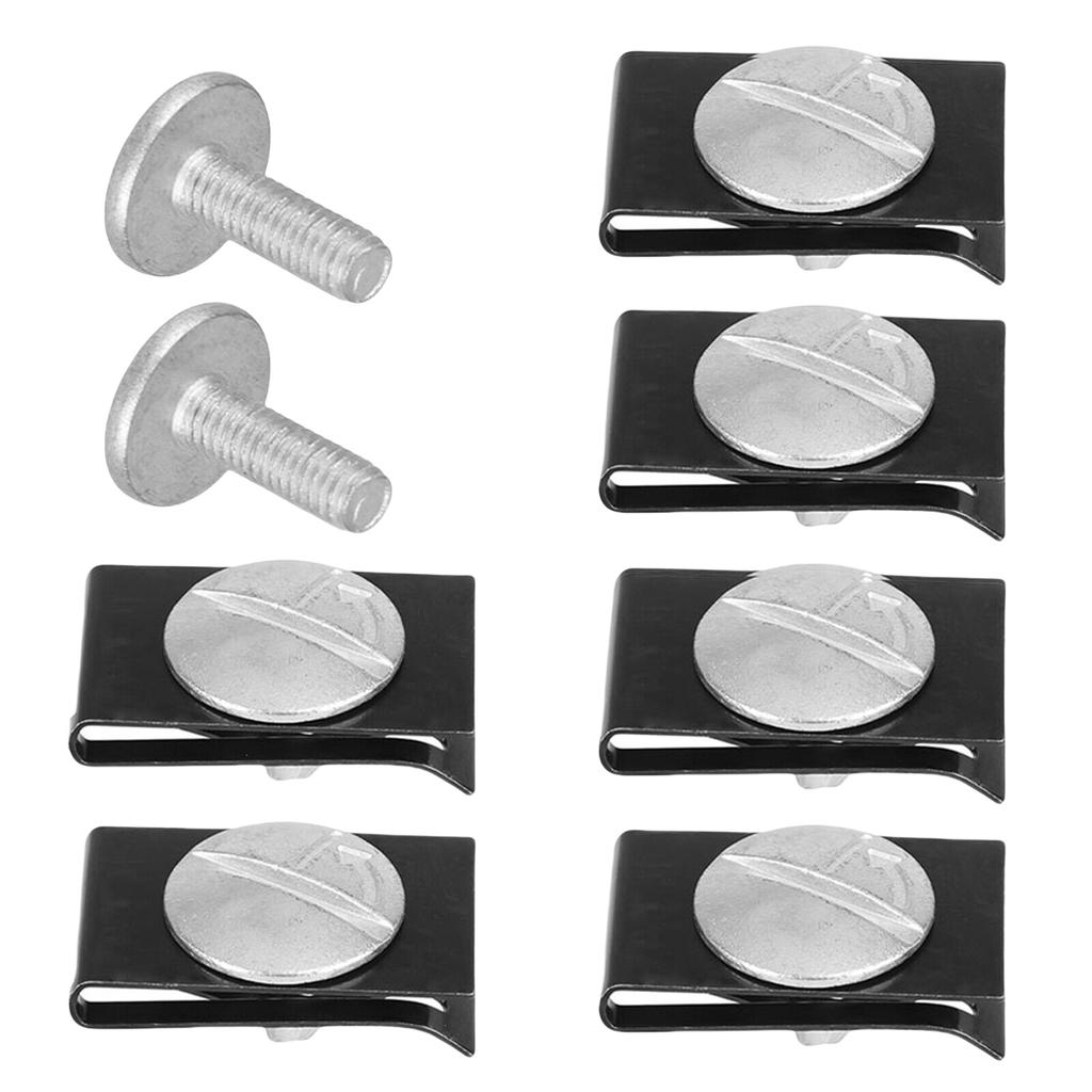 14 Stück Motor Spritzschutz Hardware Schraubensatz Untere Motorabdeckung Stift Schraube Einfache Installation für Honda Civic Accord