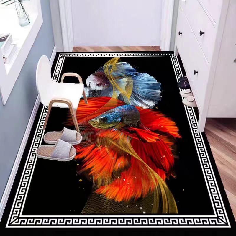 3D Carpet Household Entrance Door Mat Floor Mat Dirt Resistant Anti Slip Wear-resistant Floor Mat