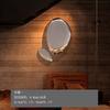 Creative Imitation Stainless Steel Goose Egg Stone Wall Decoration Modern Hotel Hanging Water Droplet Wall Decoration Artwork