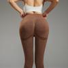 Seamless High-Waist Yoga Pants Elastic Hip-Lifting Outdoor Autumn Winter Fitness Tights Women