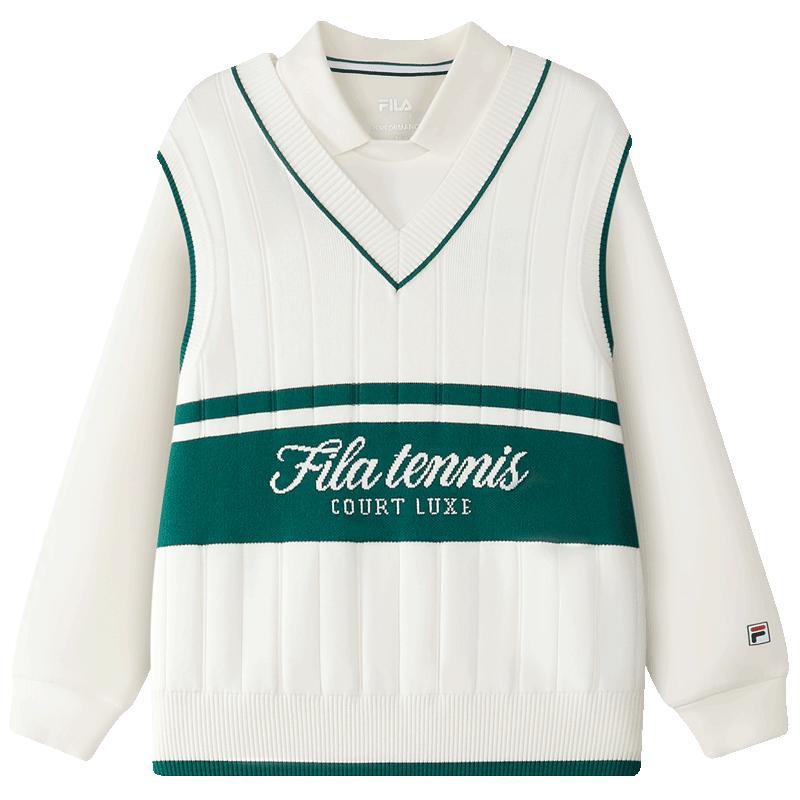 Fila Girls Winter Sporty All-over Print Sweatshirt 160