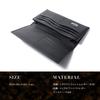 Indy Ortega Phantom Leather Bifold Wallet, Made in Italy, Genuine Leather with Thin Gusset, Men's, Wedding, Formal, Birthday Gift, Eye-catching