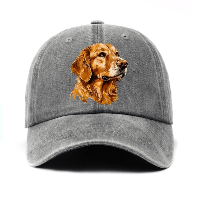 Golden Retriever Printed Baseball Cap, Lightweight and Adjustable, Suitable for Both Men and Women As a Gift for Dog Lovers