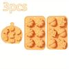 Fall-Themed Silicone Mold Set Pumpkin Acorn Leaf Molds for DIY Baking Crafts Non-Stick Reusable Molds Autumn Decoration Supplies