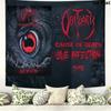 Obituary Pattern Home Decor Tapestry, Wall Hanging, Decorative RV Wall Cloth.MGT0918070