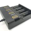 Battery Charger Adapter 4-Channel Charging Station for 4.2V 18650/26650/21700 with Overcharge Prevention LED Light