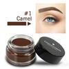 Eyebrow Tint, Eyebrow Pomade Cream, Waterproof Eyebrow Tint, Natural-Looking Eyebrow Color, Long-Lasting Brow Dye-7g