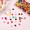400 Pcs Colors Thumb Plastic Roundness Push P Roundness Head Thumbtack Bulletin Board Tacks for Map Office Photo Wall Cork Board Personal Use