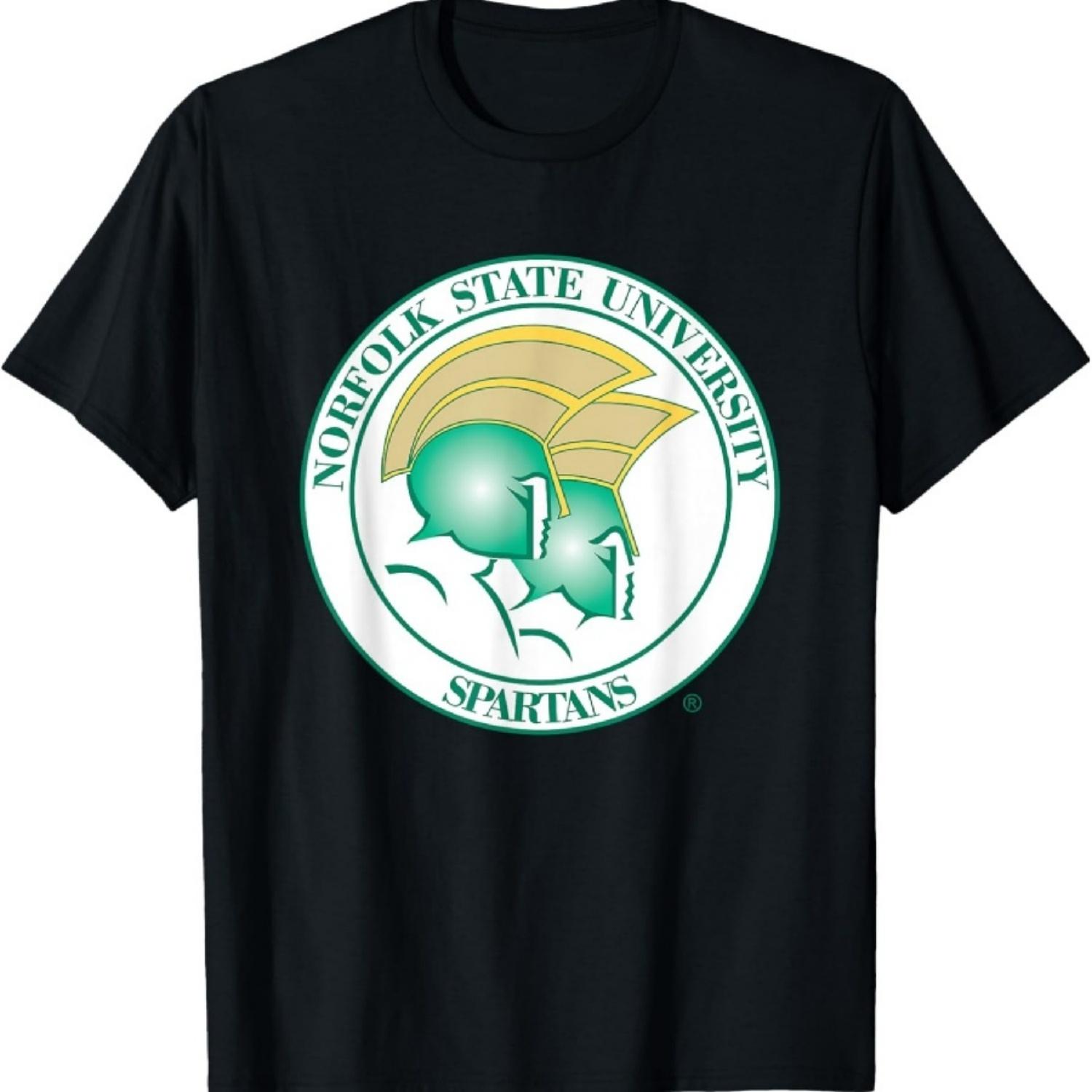 Футболка с иконкой Norfolk State Spartans, официально лицензированная S