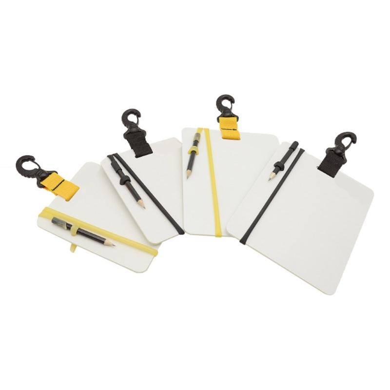 Scubas Diving Writing Plate with Pencil Underwater Writing Board Snorkeling Record Board Underwater Writing Board