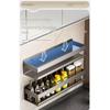 Gun Gray Kitchen Storage Rack Seasoning Rack Free Storage Can Wall Mounted Multifunctional Seasoning Rack