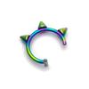 Trendy No-Punch Fake Lip Ring Clip - Hole-Free Piercing Jewelry