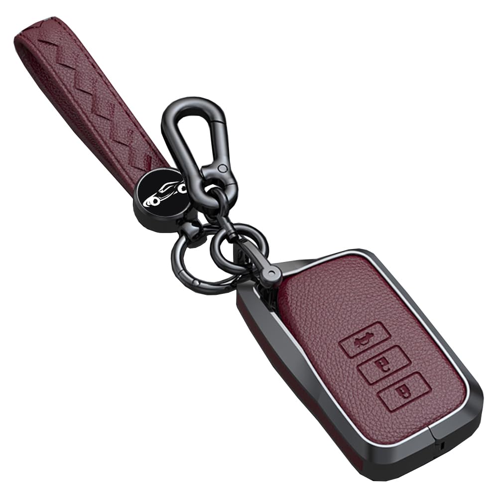 

[Токио ] Yinki Чехол для смарт-ключа Lexus, Аксессуар, Крышка для ключа, Совместим с LEXUS NX красный