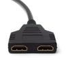 DOONJIEY 1 In 2 Out HDMI-compatible Splitter Male To Female Adapter Video Cable for PC