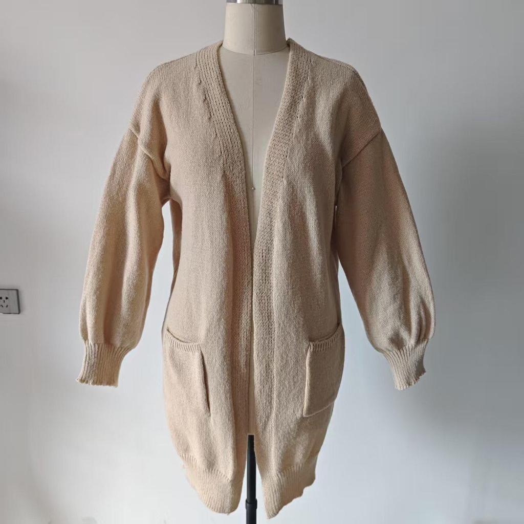 Women's Loose Knit Cardigan Sweater 2025 - New Autumn Winter Coat Top