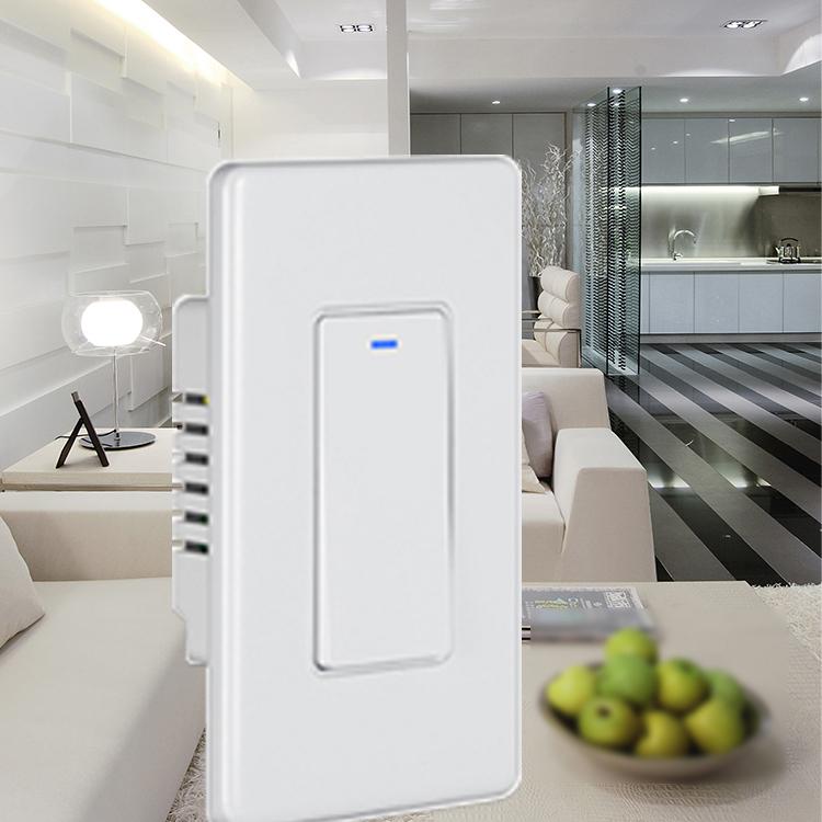 US Tuya Remote Control Smart Wifi Light Switch Zigbee Wall Touch Switch with Alexa Google Home