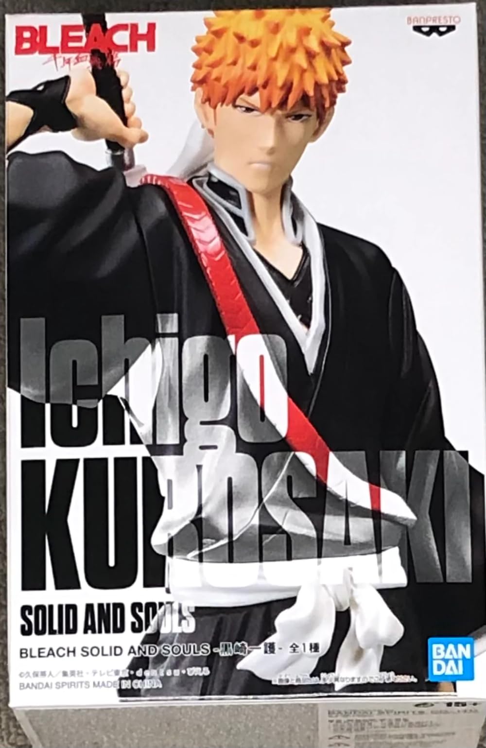 

Banpresto BLEACH SOLID AND SOULS Ichigo Kurosaki чорний