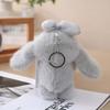 Lifelike Bow Bunny Plush Keychain Stuffed Animal Bow Bunny Plush Toy  Bag Decoration