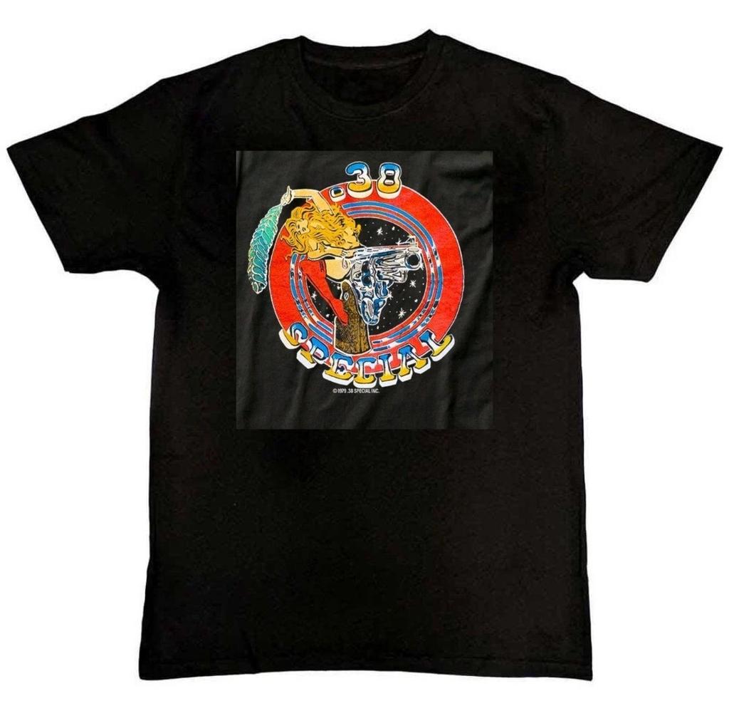 Rare 38 Special Graphic Print Mens T-Shirt