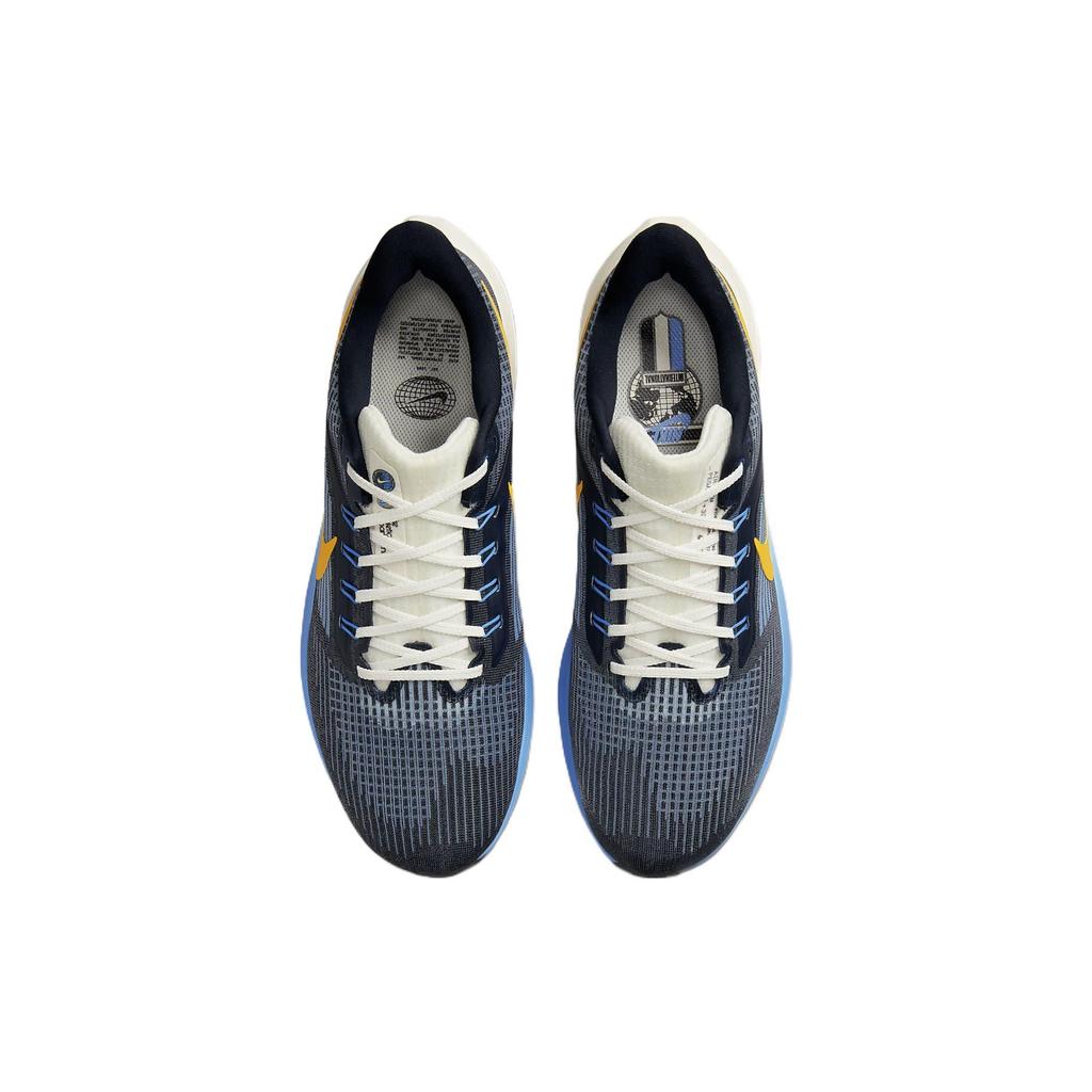 Nike Air Zoom Pegasus 39 Premium Obsidian Yellow Men Sneakers Blue University-Blue Dark-Obsidian DO9580-400