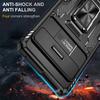 For Google Pixel 9 Pro XL 8 7 Pro Case with Slide Camera Cover, 360° Magnetic Ring Kickstand Upgraded Military Grade Shockproof