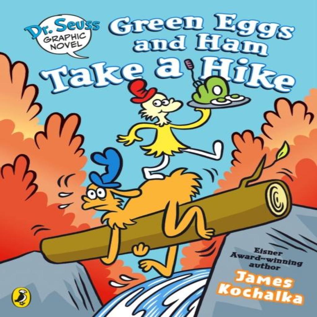 Dr. Seuss Graphic Novel Green Eggs and Ham Take a Hike by James Kochalka Paperback Book 9780241742518