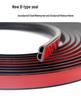 Universal Car Door Gap Sealing Strip for Soundproofing and Noise Reduction