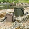 Collapsible Water Bucket for Camping Portable Foldable Water Container, Multi-use Outdoor Washing Bag for Car Fishing Hiking
