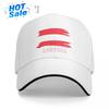 Sandwich Bandiera Austriaca Cappellino da Baseball Austriaco Uomo Donna Cappellini Hip Hop Snapback Cappello da Golf Pesca