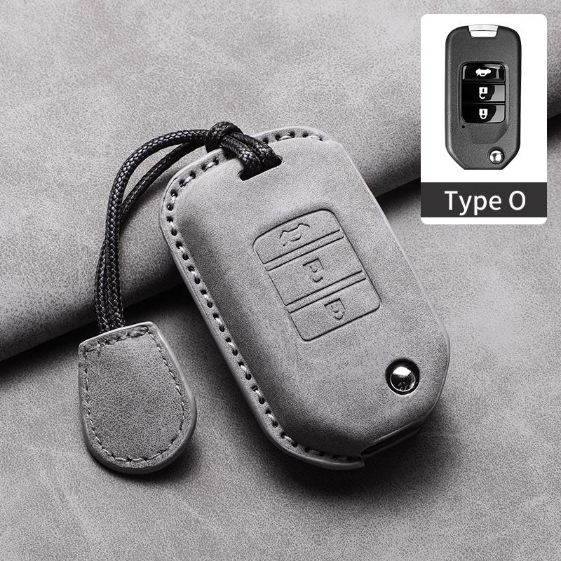 For Honda Accord Civic City Fit HR-V XR-V Folding Flip 2/3 Buttons Car Remote Key Case Cover Protection Shell Keychain Accessori