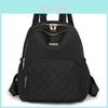 Womens Nylon Travel Backpack With Soft Structure And Multiple Pockets For Street Style Looks