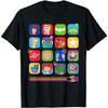 Disney Pixar Toy Story 5 Character Portrait Grid T-shirt