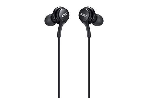 Samsung Type-C Earphones - Tuned by AKG (EO-IC100BBEGWW) Corded Type-C Earphones, Genuine Samsung Product, Parallel Import (Black)