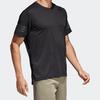 adidas Round Neck Short Sleeve Sports Training T-Shirt Men Tops Black CW3927