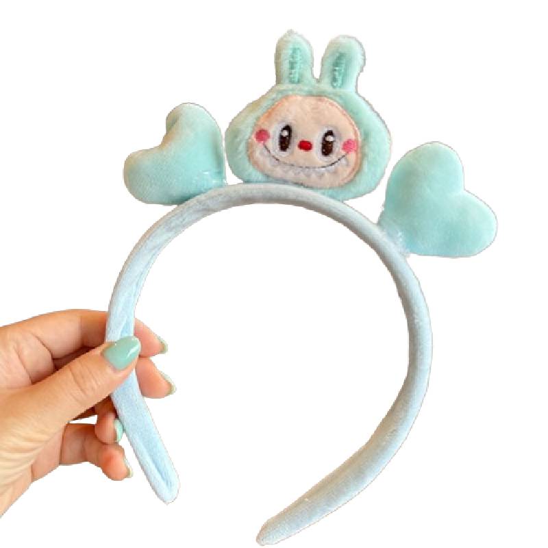 Face Wash Plush Headband Non Slip Hair Band Accessories Cartoon Gift