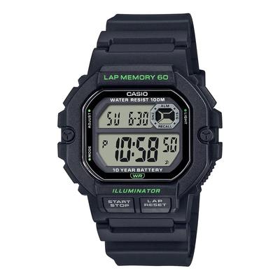 Sports Gear Digital Watch with 60 Lap Memory Function Overseas Model Black [Casio] Men's WS-1400H-1AV [Goods]